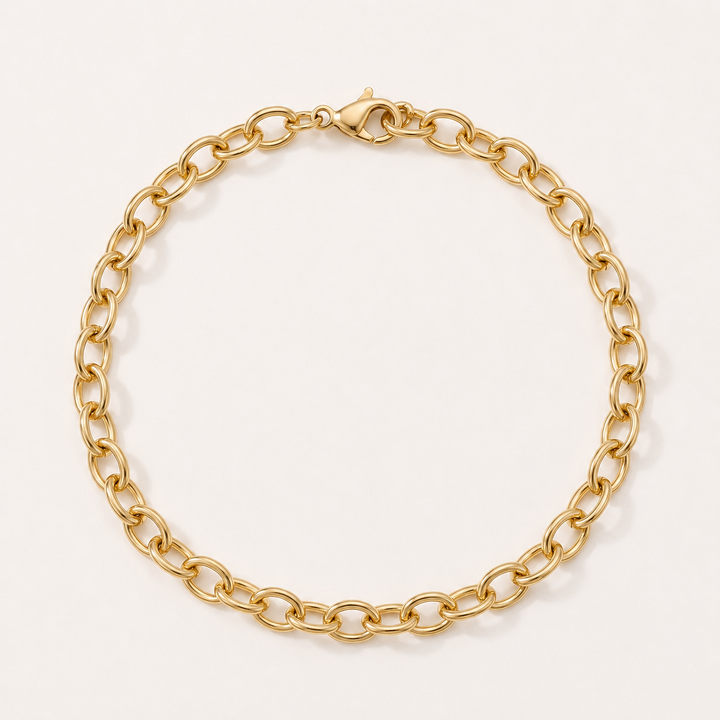 Chain Link Bracelet • Oval Link