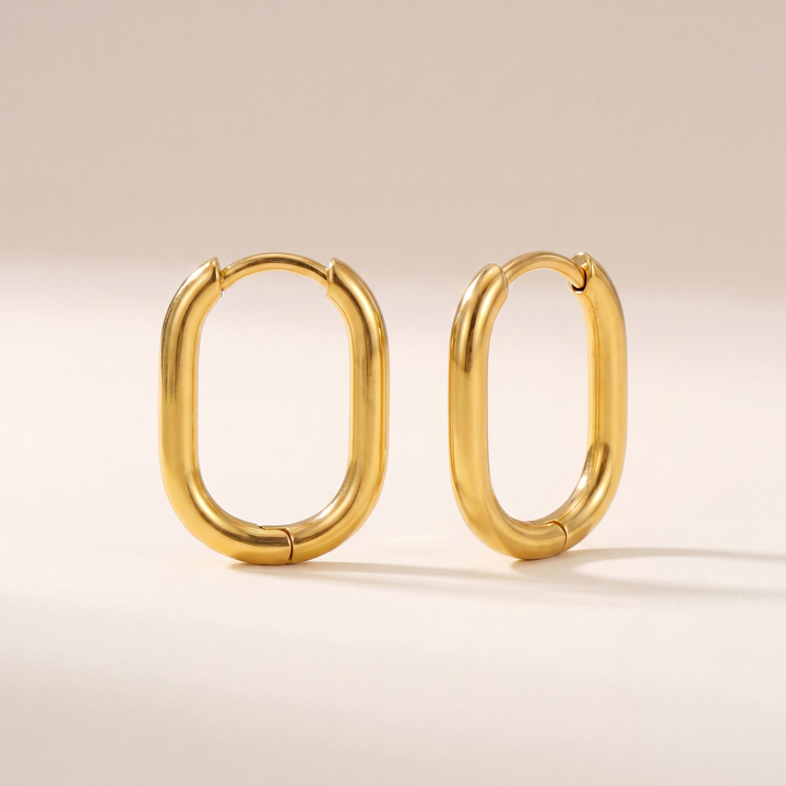 Hoop Earrings • Classic Ovals