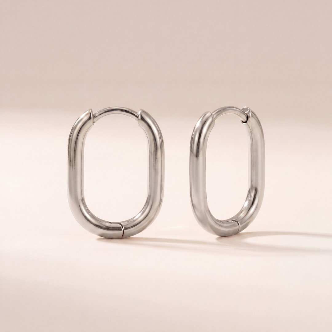 Hoop Earrings • Classic Ovals