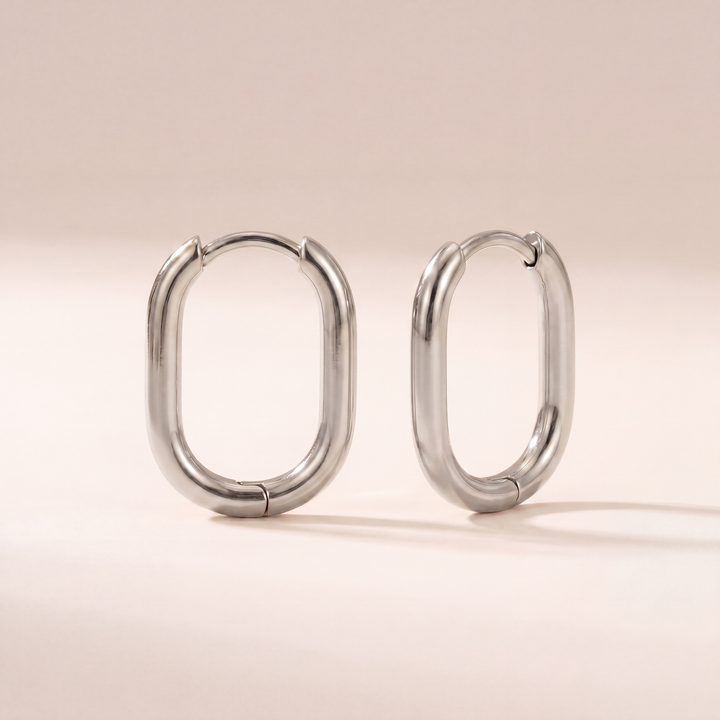 Hoop Earrings • Classic Ovals