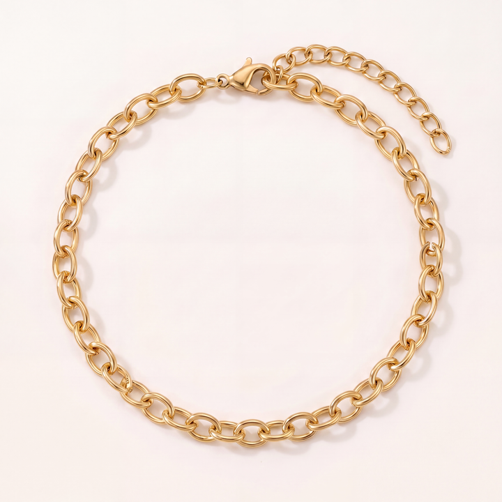 Chain Link Bracelet • Oval Link Slim
