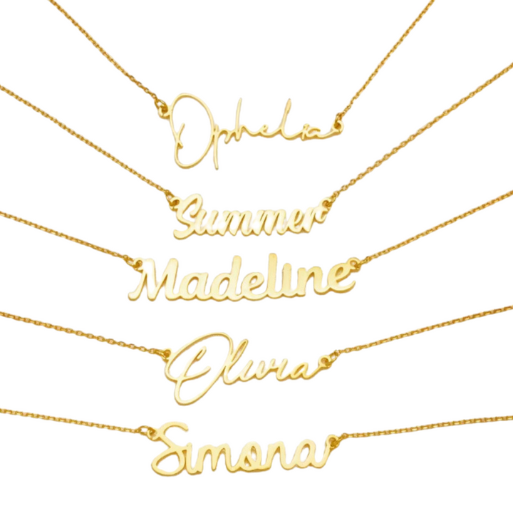 Kette - Sarina Gold (Personalisiert)
