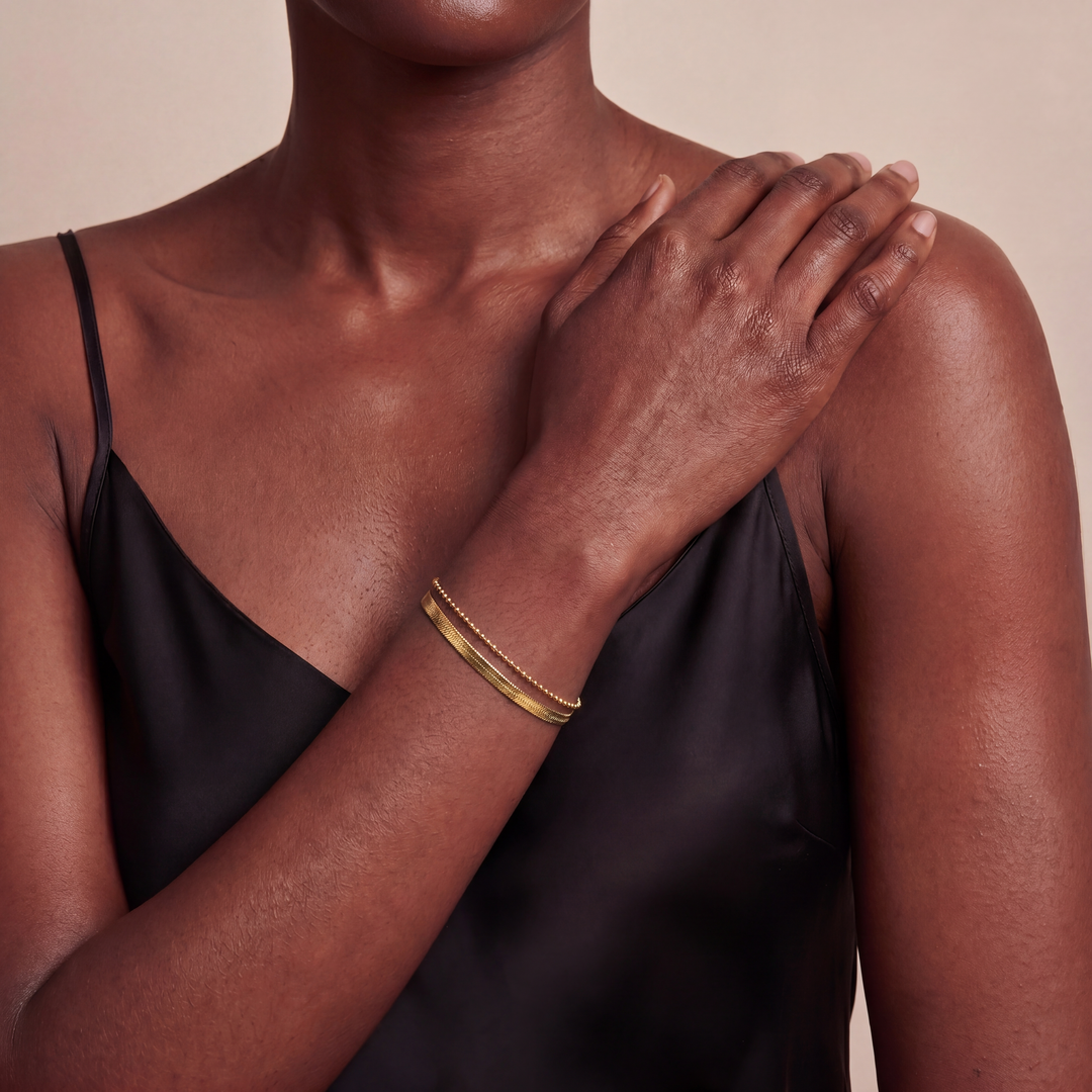 Sleek Bracelet • Ball Snake