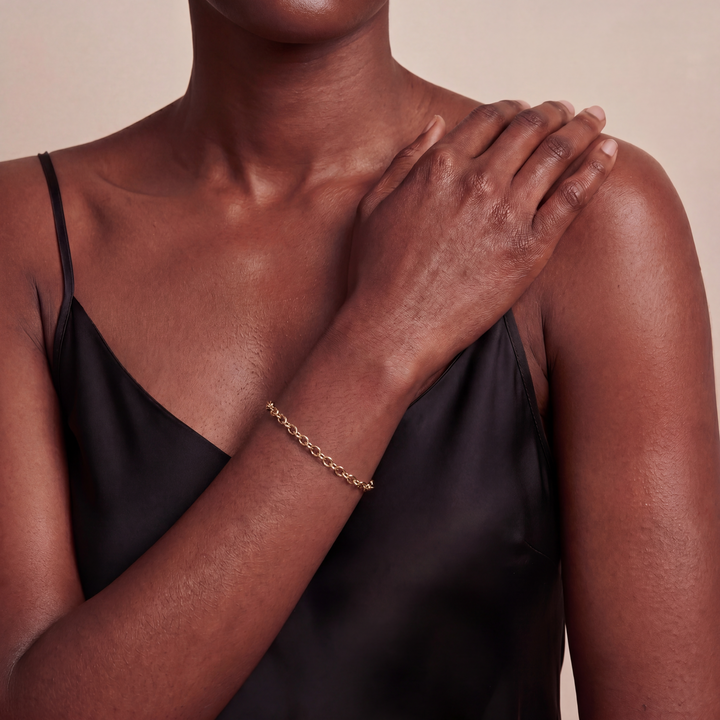 Chain Link Bracelet • Oval Link Slim