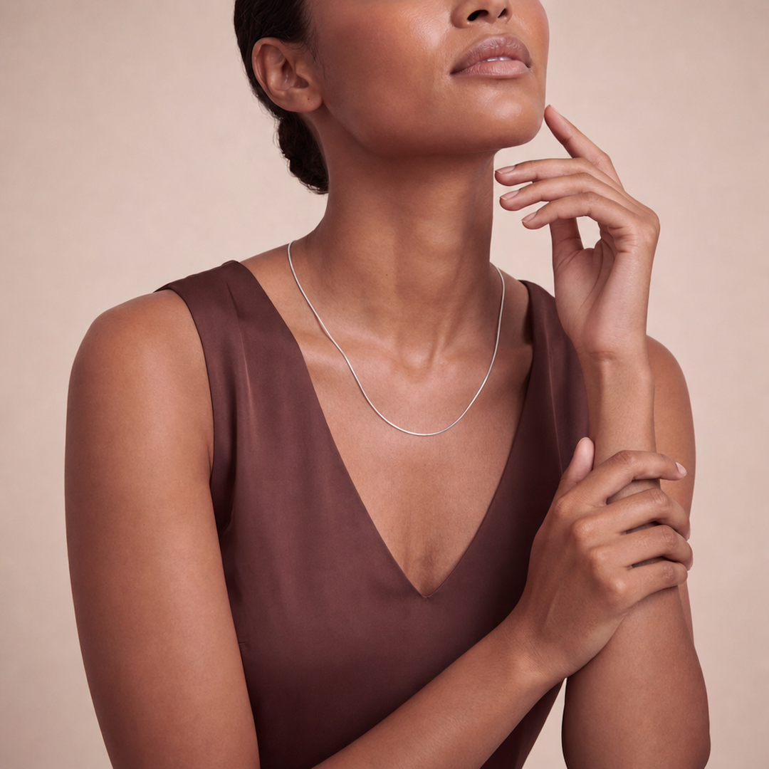 Sleek Chain Necklace • Fine Herring