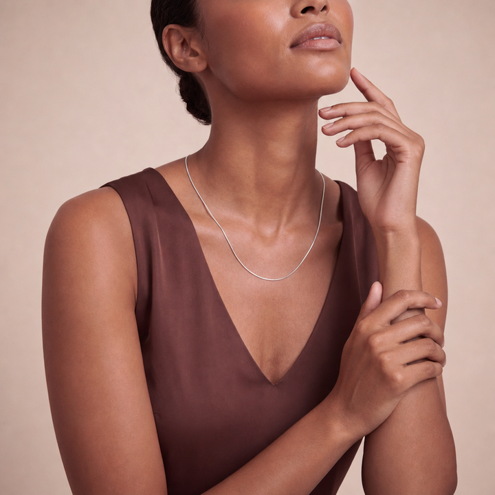 Sleek Chain Necklace • Fine Herring