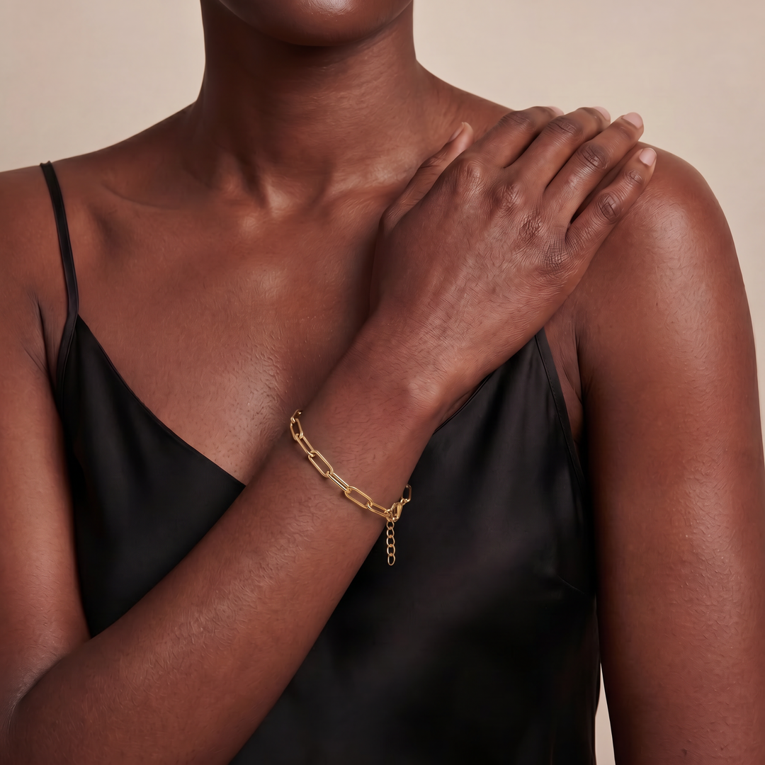 Chain Link Bracelet • Classic Paperclip