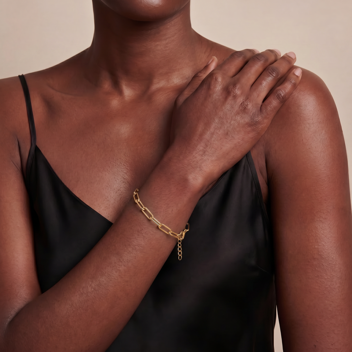Chain Link Bracelet • Classic Paperclip