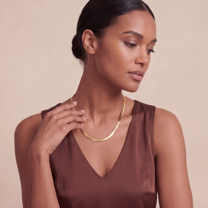 Sleek Chain Necklace • Fluid